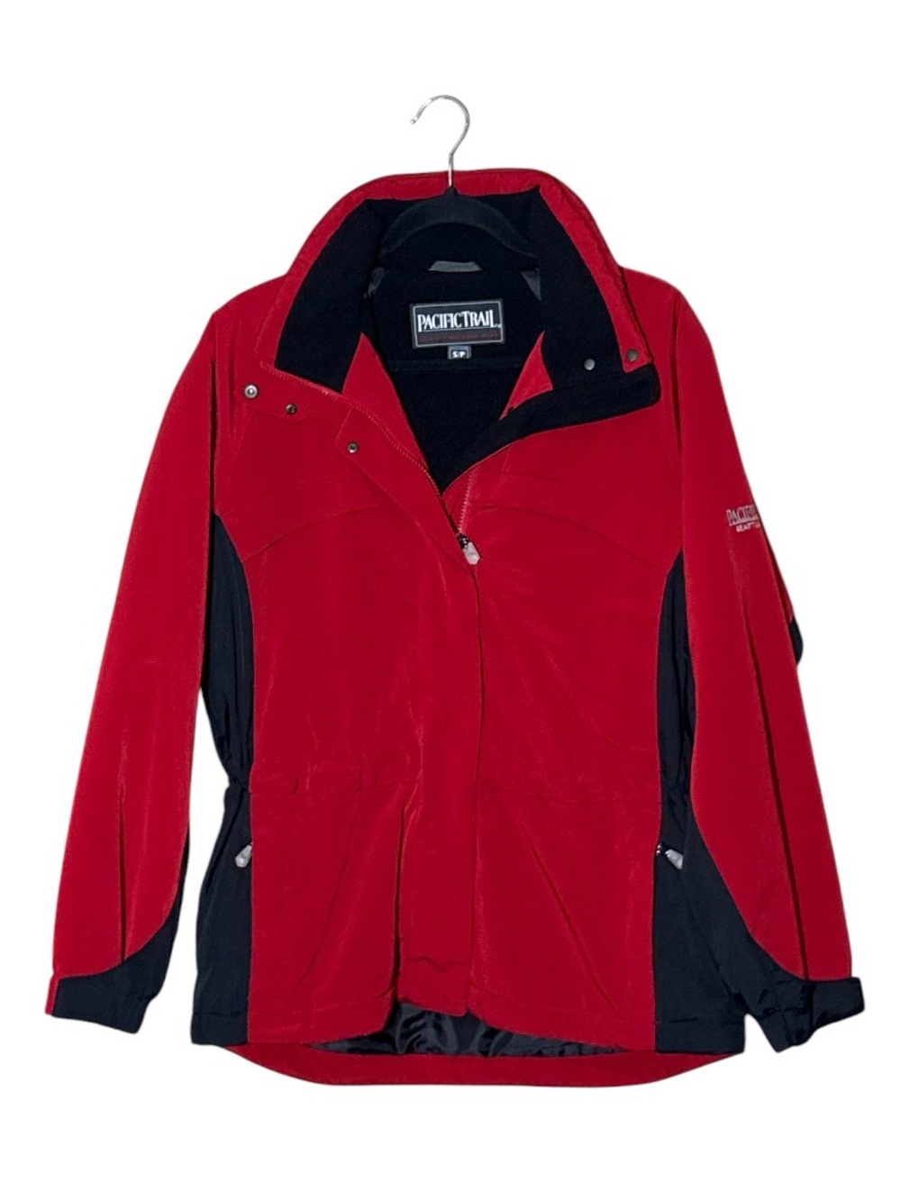 Pacific Trail Red and Black Women's Ski Jacket,Size S